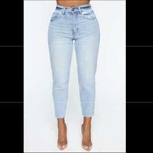 Light wash blue Jean